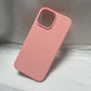 seraCase Plain Color Silicon iPhone Case for iPhone 13 / pink