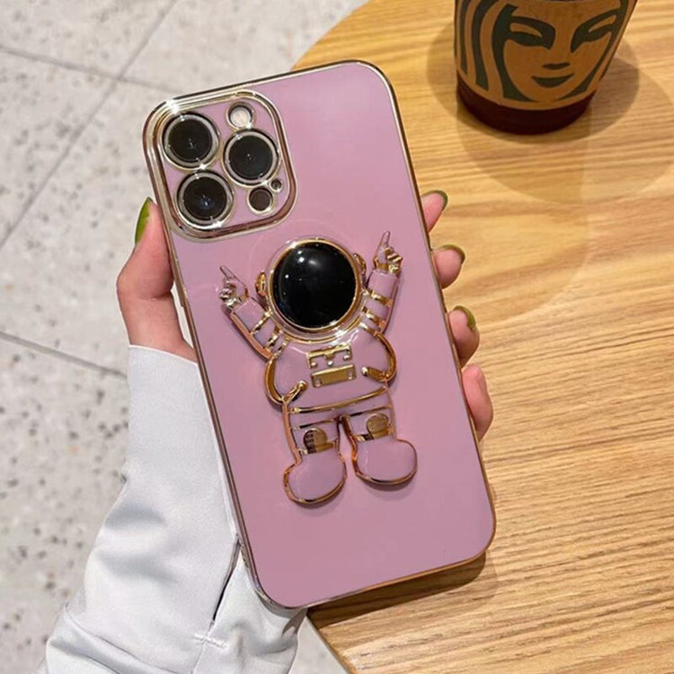 seraCase Glamorous Astronaut Stand iPhone Case for iPhone 13 Pro Max / Plum
