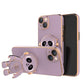 seraCase Electroplated Panda Stand iPhone Case for iPhone 13 Pro Max / Purple